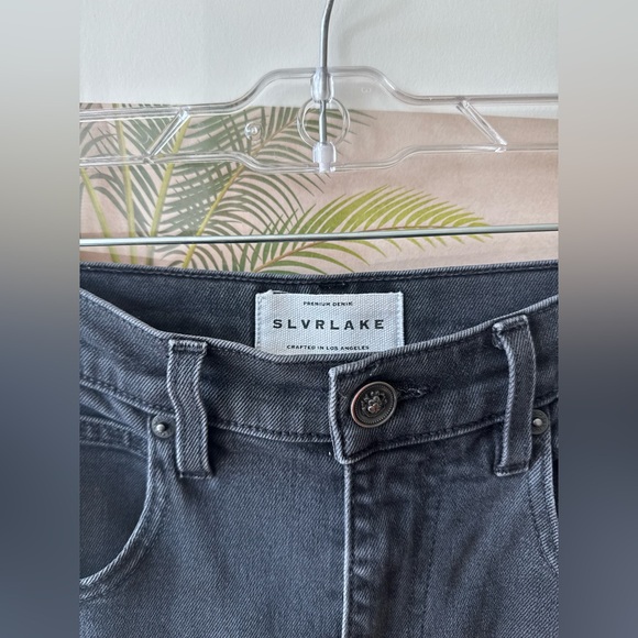 SLVRLAKE Grace Jeans in Jet Black - Picture 9 of 10